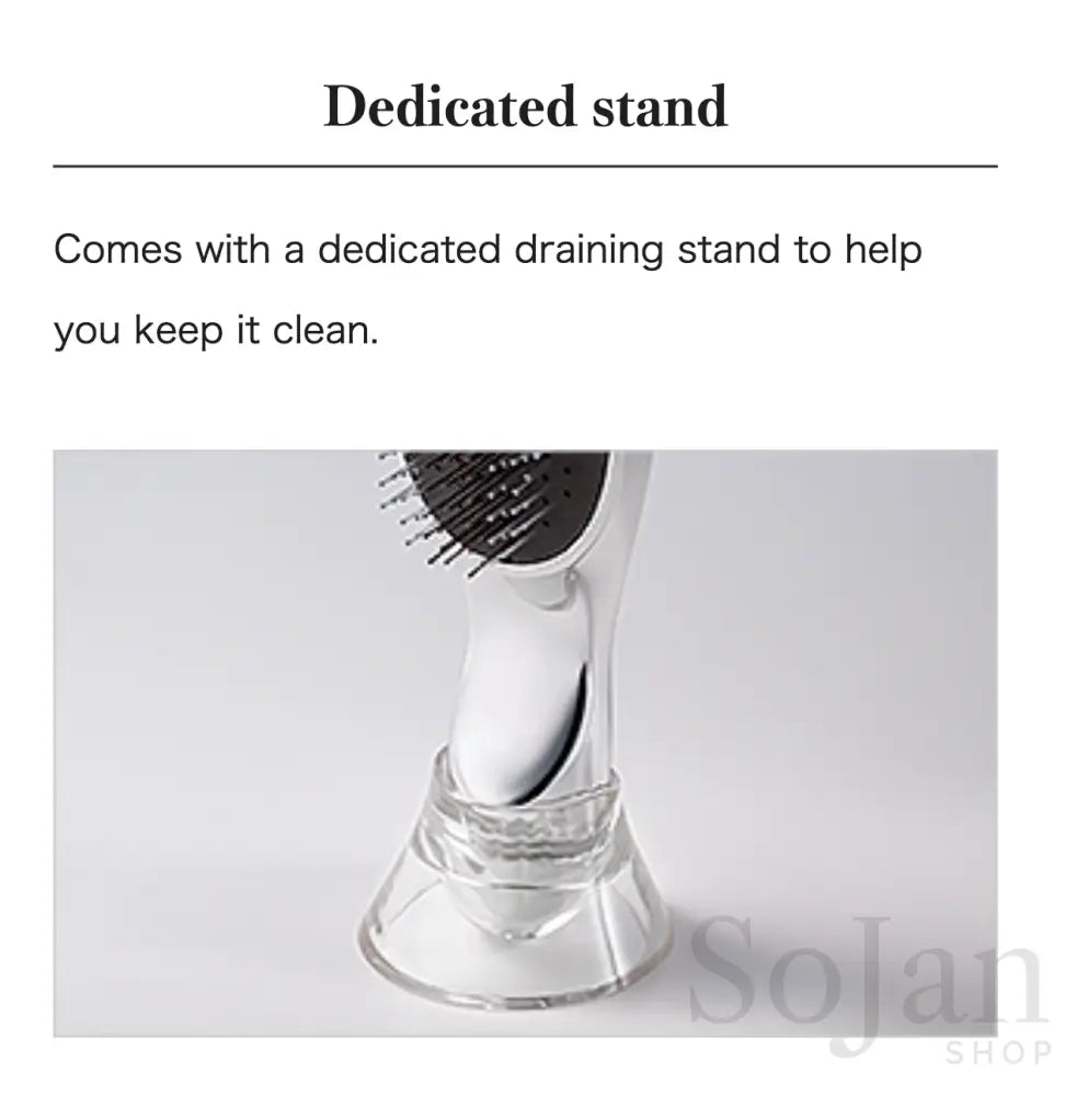 ReFa ION CARE BRUSH RS-AI00A – Japanese Scalp Cleansing Hair Brush with Ceramic Ion Plate & Fit, Reach, Scrape Technology
