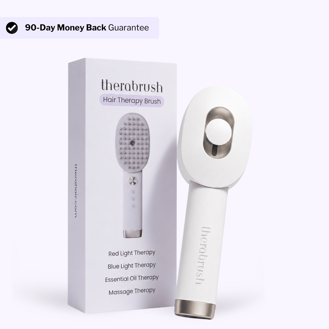 TheraBrush® 4-in-1 Hair Revival Brush – Advanced Scalp & Hair Growth Therapy