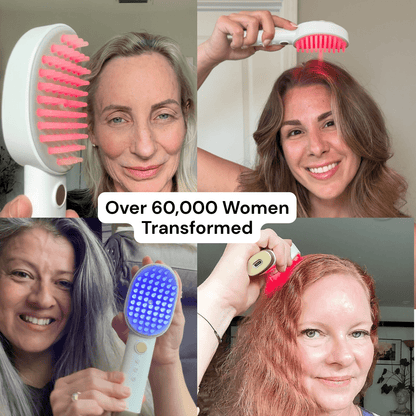TheraBrush® 4-in-1 Hair Revival Brush – Advanced Scalp & Hair Growth Therapy